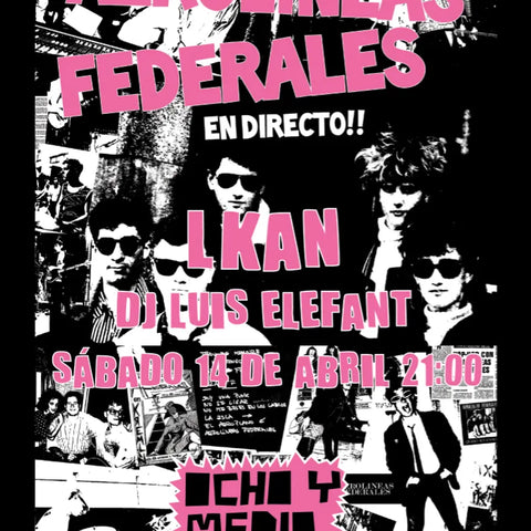 Aerolíneas Federales - Hasta El Final Y Mas Alla ... Demos 1983 - 1993 (Elefant) Ltd Col 2 x 10"