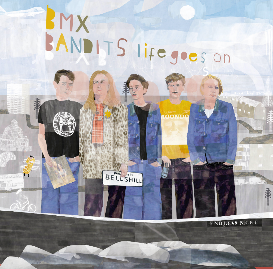 BMX Bandits - Life Goes On (Late Night From Glasgow) Ltd Col LP