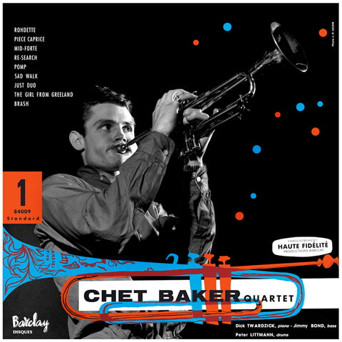 Chet Baker Quartet – Chet Baker in Paris, Vol 1 (Sam Records) LP