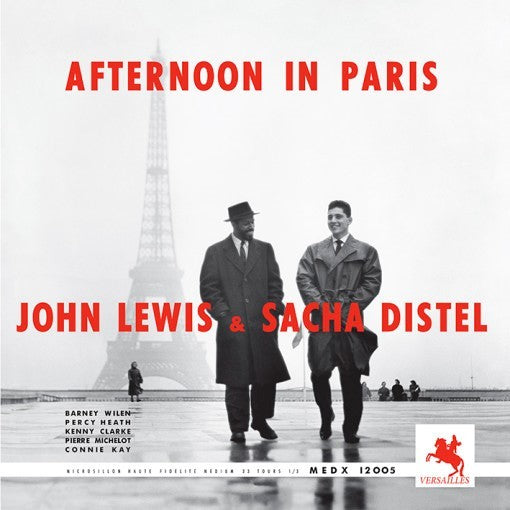 John Lewis & Sacha Distel - Afternoon In Paris 1957 (Sam) LP