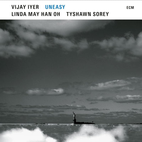 Vijay Iyer, Linda May Han Oh, Tyshawn Sorey ‎– Uneasy (ECM) 2LP